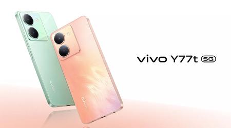 vivo Y77t: 120Hz-skärm, MediaTek Dimensity 7020-chip, upp till 12GB RAM och 5000mAh-batteri för $192