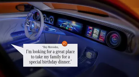 Mercedes-Benz och Google kommer att lära den AI-drivna röstassistenten att svara på punktfrågor på Google Maps på ett driftsättningsbart sätt