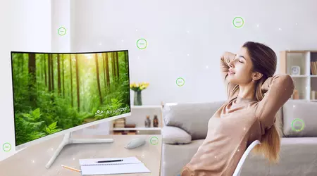 Nya Asus VU249HFI-W, VU279HFI-W och VU34WCIP-W bildskärmar med luftreningsfunktion bekämpar allergener och damm