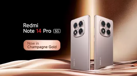 Redmi Note 14 Pro och Pro+ finns nu tillgängliga i den eleganta Champagneguld-färgen