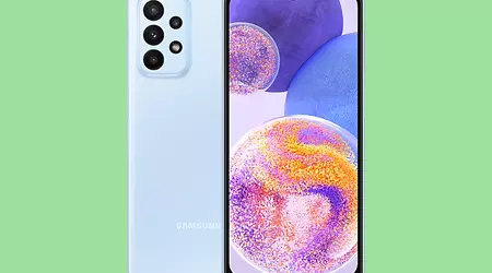 Samsung Galaxy A23 budget-smartphone Samsung Galaxy A23 har börjat få One UI 6.1