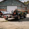 Batmobilen på utställning