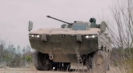 Vitryssland antar ett nytt V-2 pansarskyttefordon