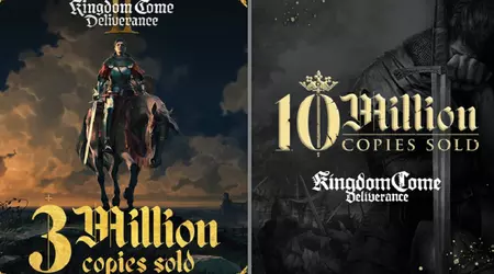 Stora försäljningar av stora spel: Författarna till Kingdom Come: Deliverance delade antalet sålda kopior av båda delarna av serien