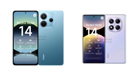 En läcka har avslöjat design och specifikationer för de kommande smartphones Redmi Note 14 4G och Redmi Note 14 Pro 4G