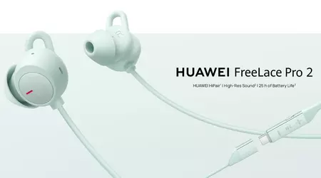 Huawei har lanserat FreeLace Pro 2 med ANC och upp till 25 timmars batteritid på den globala marknaden