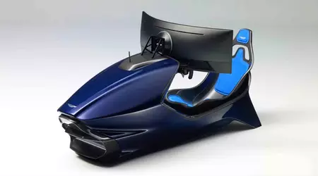 Aston Martin och Curv Racing har presenterat en ny simulator för 90.000 dollar - med en RTX 5090 och en kolfibermonocoque