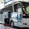 Designskiss av MAN Lion's Coach E elektrisk buss