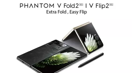 Utan att vänta på tillkännagivandet: Tecno har öppnat förbeställningar för de vikbara smartphones Phantom V Fold 2 och Phantom V Flip 2
