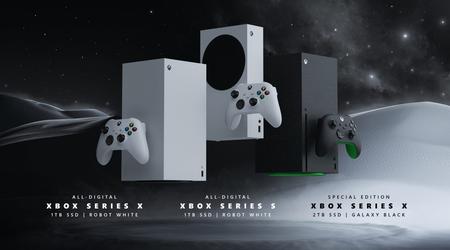 Microsoft har visat upp tre nya versioner av Xbox: Xbox Series S och Xbox Series X 1 TB i Robot White, samt Xbox Series X 2 TB