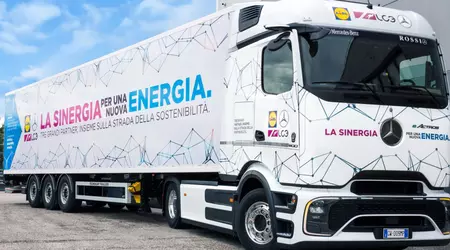 Supermarketkedjan Lidl har blivit den första användaren av den elektriska Mercedes-Benz eActros 600 i Italien
