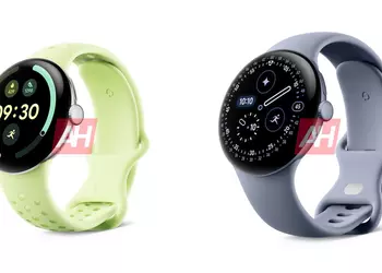 Renderingar av Google Pixel Watch 4 ...