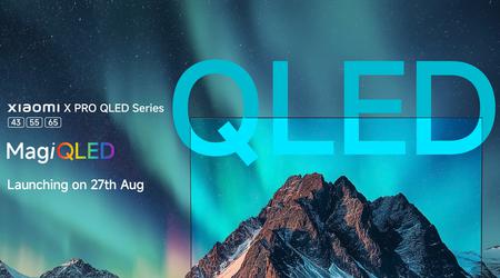 Xiaomi X Pro QLED TV-serie med skärmar upp till 55 tum kommer att debutera den 27 augusti