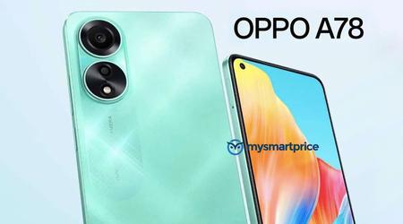 OPPO lanserar OPPO A78 4G: Lågpris-smartphone med 90Hz AMOLED-skärm, Snapdragon 680-chip och 50MP-kamera