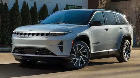 Jeep dolde den fulla kraften hos basmodellen Jeep Wagoneer S EV bakom en betald programuppdatering