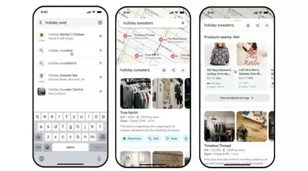 Google Maps hjälper dig att hitta julklappar i sista minuten