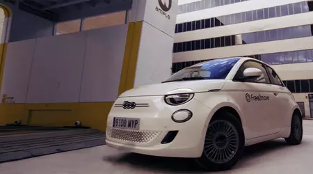 Fiat testar batteribytes-teknik på fem minuter i Madrid