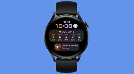 Huawei Watch 3 Active började ta emot den nya mjukvaruversionen