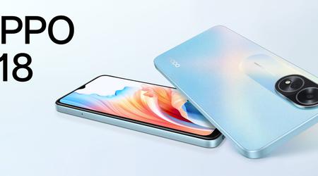 OPPO A18 har anlänt till Ukraina: en budget-smartphone med en 90Hz-skärm och MediaTek Helio G85-processor till ett kampanjpris