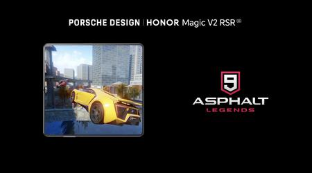 Gameloft har släppt en specialversion av Asphalt 9 för den vikbara Porsche Design Honor Magic V2 RSR smartphone med stöd för 120 fps