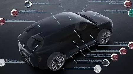 Den mest miljövänliga: nya BMW iX3 är tillverkad av en tredjedel återvunna material