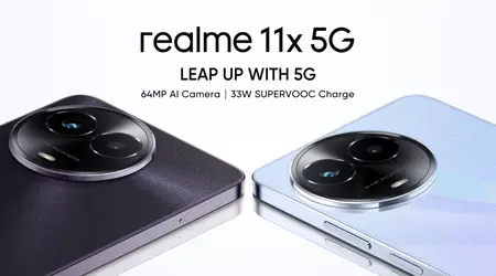 realme 11x 5G - Dimensity 6100+, 120 Hz LCD-skärm och 5000 mA*h-batteri för under 200 USD