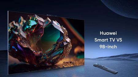 Huawei har presenterat en gigantisk 98-tums Smart TV V5 med Super MiniLED och HarmonyOS 4 för $ 5000