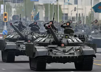 Kazakhstan "moderniserade" sina T-72A:or i en ...