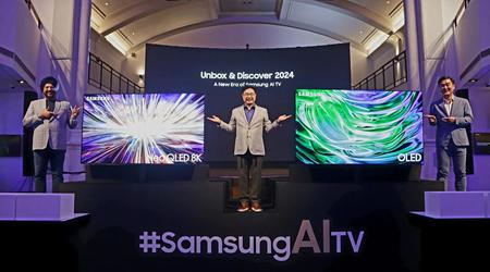 Samsung förlänger stödet för sina nya Tizen OS-baserade TV-apparater med artificiell intelligens till 7 år