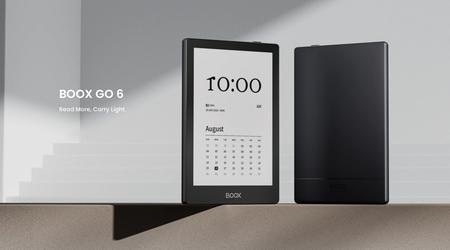 Onyx Boox Go 6: en e-bok med en 6-tums E Ink-skärm och Android ombord för $ 149