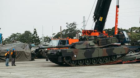 Taiwan har redan fått den första omgången Abrams-stridsvagnar