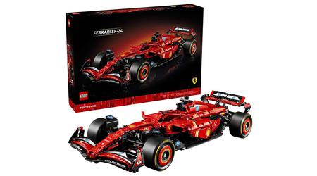 Lego Technic Ferrari F1: en ny prefabricerad modell i skala 1:8 för $ 230