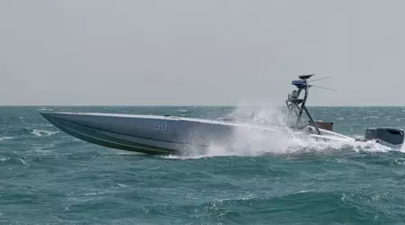 Den amerikanska drönaren Devil Ray avfyrade missiler för första gången under ett uppdrag i Mellanöstern