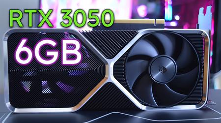 NVIDIA introducerar GeForce RTX 3050-grafikkortet med 6 GB minne och en nedskuren GPU för under 200 USD