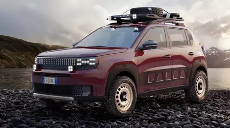 Den nya Fiat Grande Panda 4x4-konceptet är en direkt efterträdare till Panda 4x4 från 80-talet