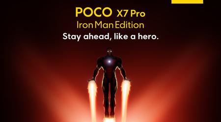 POCO förbereder sig för att lansera en specialversion av POCO X7 Pro för fans av Marvels superhjältar - POCO X7 Pro Iron Man Edition