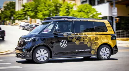 Volkswagen testar ID Buzz självkörande skåpbilar på allmän väg i Austin, USA