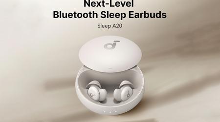 Anker Soundcore Sleep A20 på Kickstarter: TWS sömnhörlurar med ANC och upp till 80 timmars batteritid för 104 USD.
