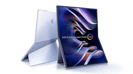 CES 2024: ASUS presenterade skärmen ZenScreen Fold OLED MQ17QH med en 17,3-tums flexibel OLED-skärm