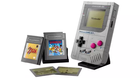 LEGO och Nintendo presenterar LEGO Game Boy, en byggbar modell för retroentusiaster