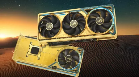 Det är inte en metafor: Asus har släppt en batch av exklusiva guld RTX 5090 grafikkort