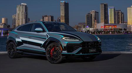 Lamborghini har presenterat en unik Urus SE som tog 230 timmar att måla