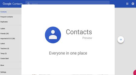 Uppdatering av Google Kontakter gör det enklare att skapa nya poster