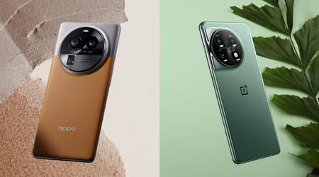 2K-skärmar och upp till 150W laddning: en insider har avslöjat några specifikationer för OnePlus 12 och OPPO Find X7 Pro