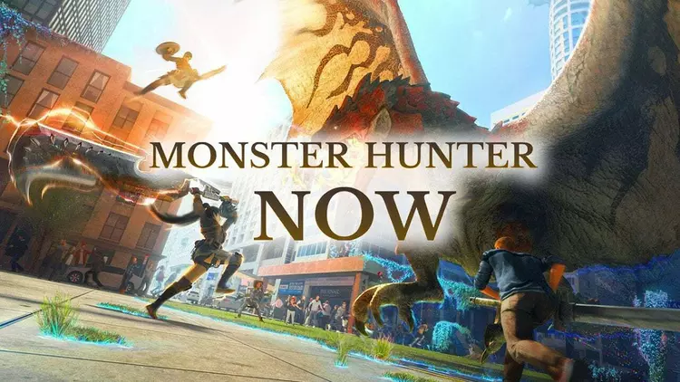 Monster Hunter Now, ett mobilt AR-spel ...