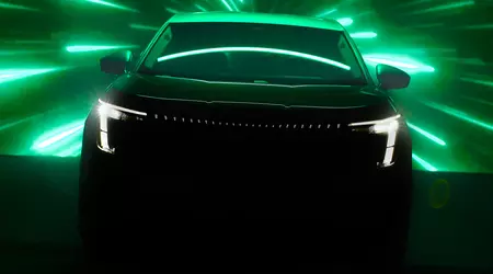 Skoda teaser sjusitsig elektrisk SUV, framtida konkurrent till Kia EV9