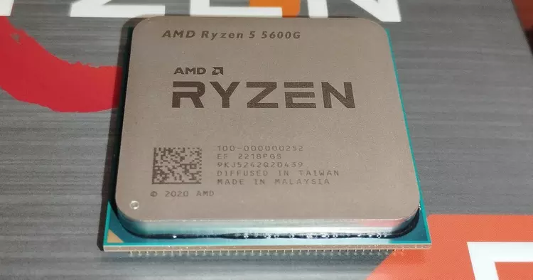 Översikt över AMD Ryzen 5 5600G-processorer: ...
