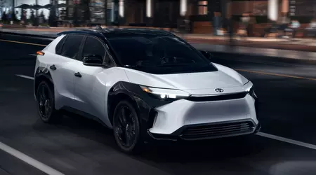 Toyota bZ4X 2025 elektriska Toyota bZ4X har sjunkit i pris med $ 6,000 och har en ny Nightshade Edition