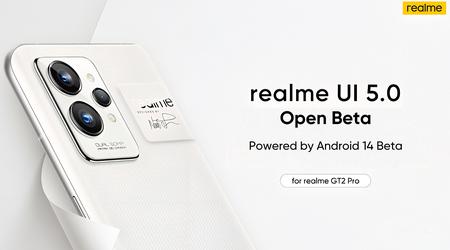Realme GT 2 Pro har fått Android 14 beta med Realme UI 5.0 skal