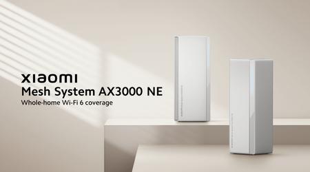 Xiaomi har lanserat AX3000 NE Mesh-system med WiFi 6-stöd på den globala marknaden 